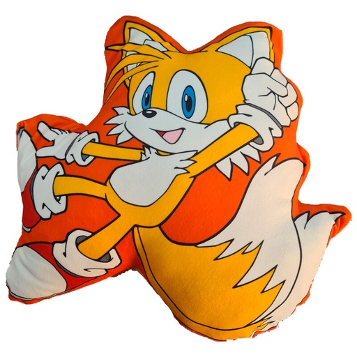 [8436580116527] Cojin 3D Tails Sonic The Hedgehog