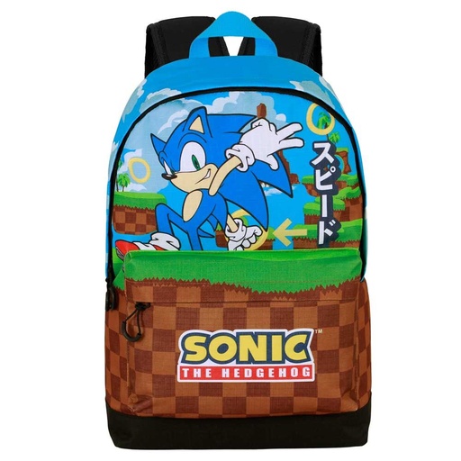 [8445118082326] Mochila Greenhill Sonic the Hedgehog 44cm adaptable