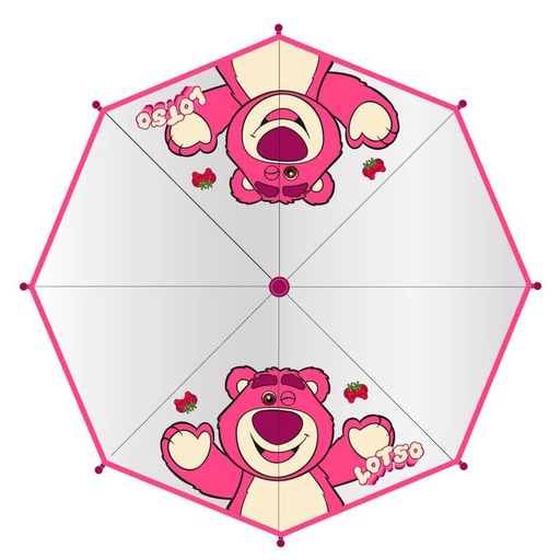 [18445484395362] Paraguas manual Lotso Toy Story Disney 60cm