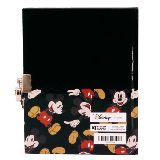 [8435376387288] Diario llave Mickey True Disney