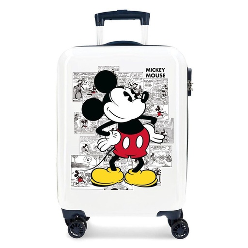 [8435578349718] Maleta trolley ABS Comic Mickey Disney 55cm