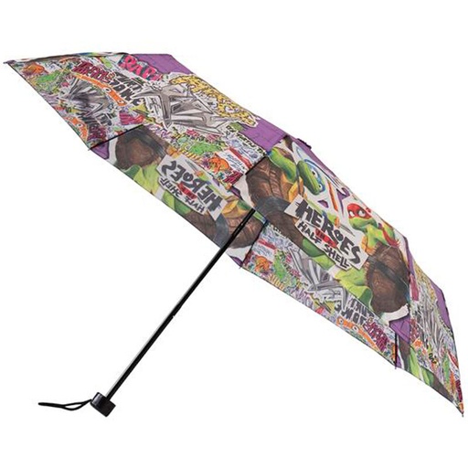 [8426842106519] Paraguas plegable manual Tortugas Ninja 48cm