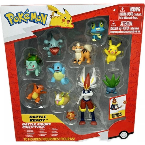 [191726457053] Blister 10 figuras Battle Ready Pokemon