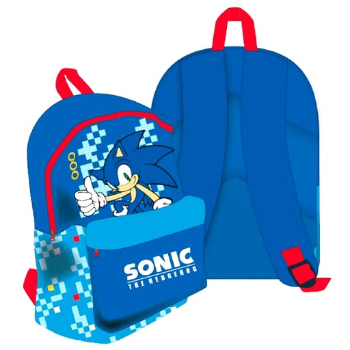 [8435631313120] Mochila Sonic the Hedgehog 40cm
