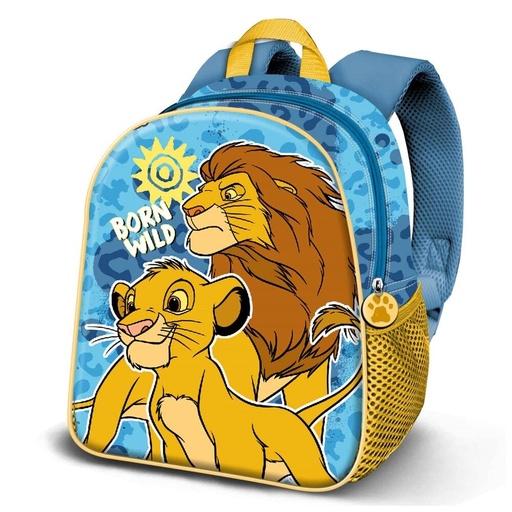 [8445118081985] Mochila 3D Wild El Rey Leon Disney 31cm