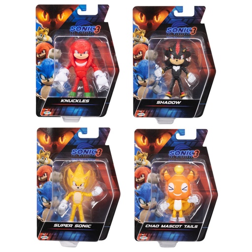 [192995424012] Figura La Pelicula Sonic 3 13cm surtido