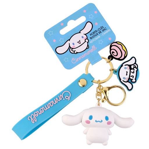 [3661075373665] Llavero 3D Cinnamoroll Hello Kitty