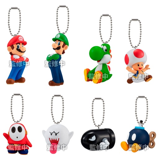 [4570117918742] Sobre sorpresa llavero figura Super Mario Bros 2,5cm surtido