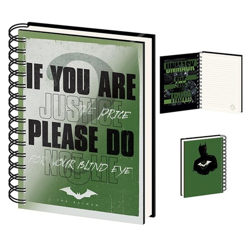 [5051265736550] Cuaderno A5 lenticular The Batman Riddler DC Comics