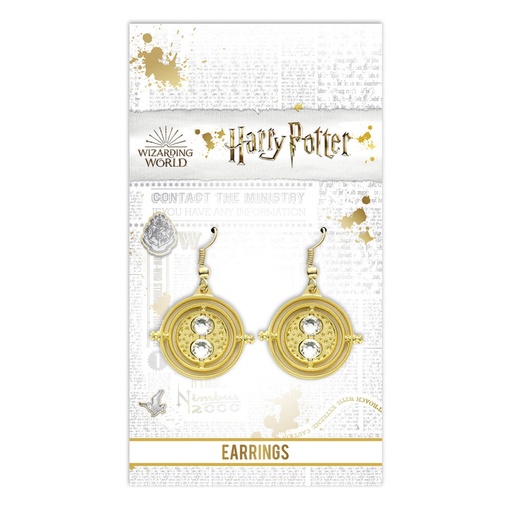 [5055583412585] Pendientes Tornero del Tiempo Harry Potter