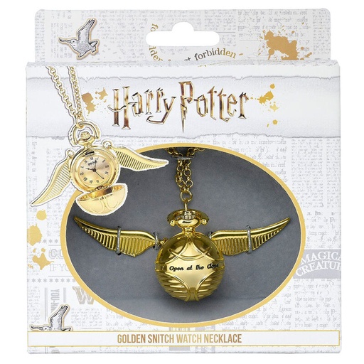 [5055583426858] Colgante reloj Golden Snitch Harry Potter