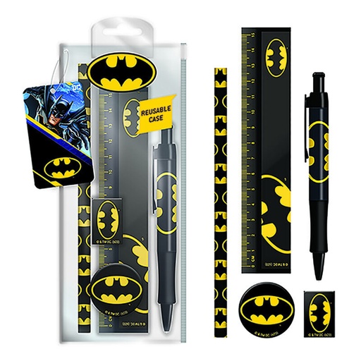 [5056480392727] Set papeleria Batman DC Comics