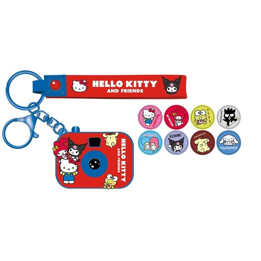 [5063457045333] Llavero Proyector + 8 imagenes Hello Kitty and Friends