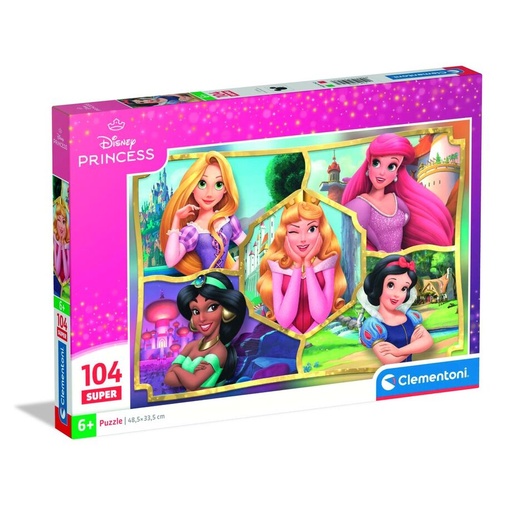 [8005125250561] Puzzle super Princesas Disney 104pzs