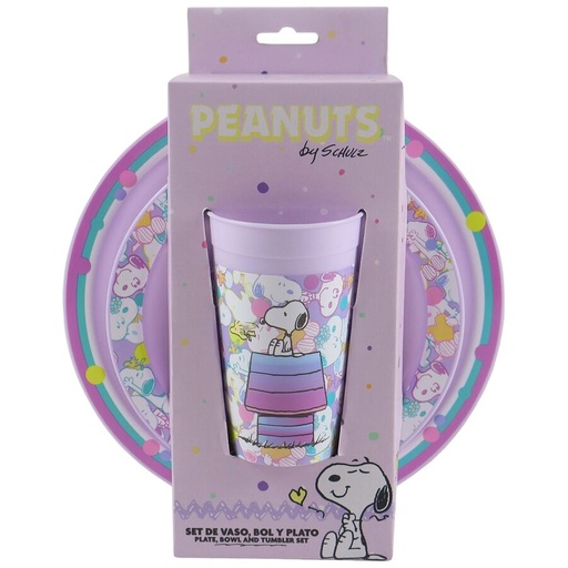 [8426842115047] Set vajilla Snoopy 3pzs