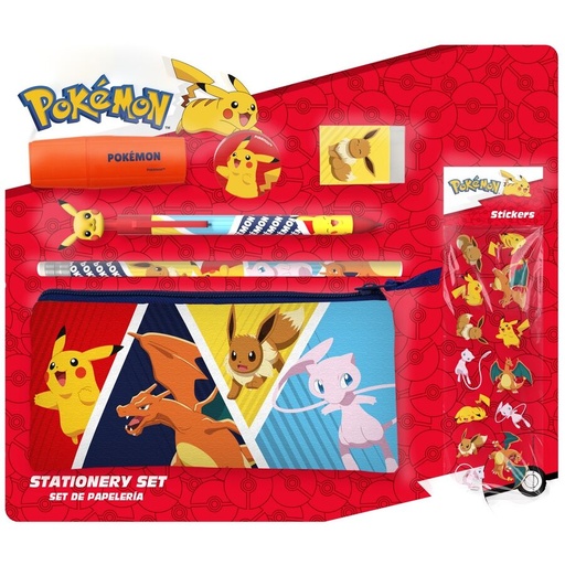 [8426842116013] Blister papeleria Pokemon