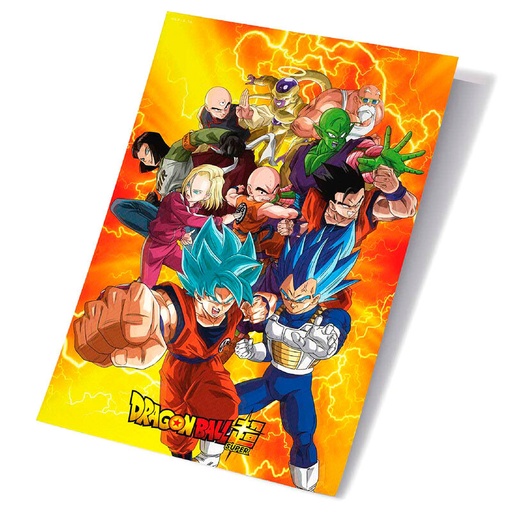 [8435450256387] Poster 3D Universal Survival Heroes Dragon Ball Super