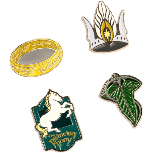 [8435497297893] Set 4 pins El Señor de Los Anillos