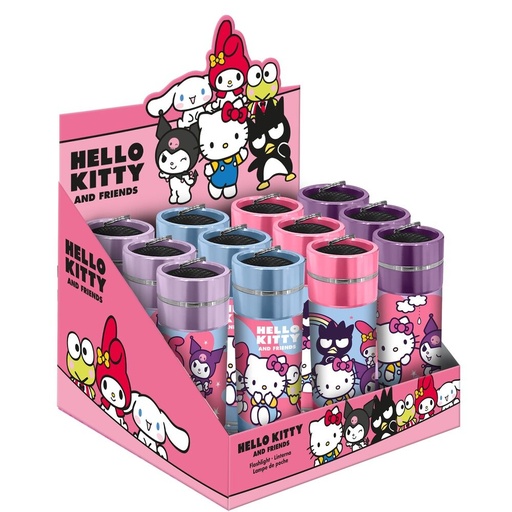 [8435507891554] Linterna led aluminio Hello Kitty and Friends surtido