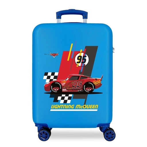 [8435578315386] Maleta trolley ABS Lightning McQueen Cars Disney Pixar 55cm