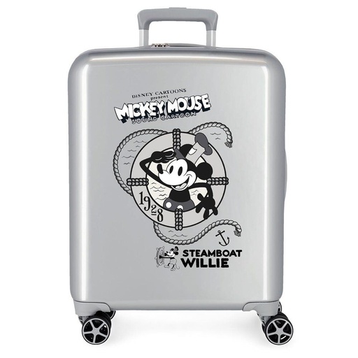 [8435692732656] Maleta trolley ABS Steamboad Joyful Mickey Disney 55cm