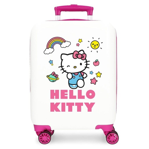[8435692766576] Maleta trolley ABS You Are Cute Hello Kitty 50cm