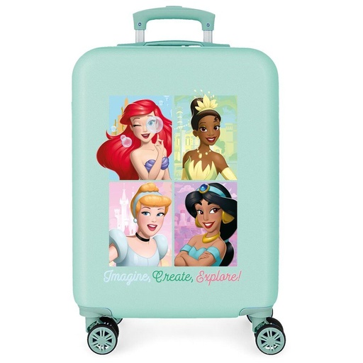 [8435692794043] Maleta trolley ABS Princesas Disney 55cm