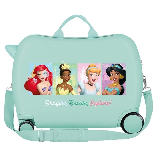 [8435692794074] Maleta ABS Princesas Disney 50cm