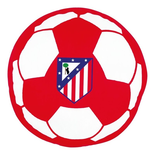 [8435776000466] Cojin balon Atletico de Madrid