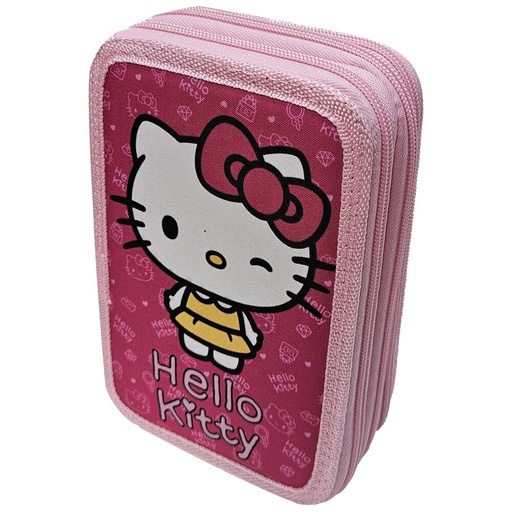 [8436615538584] Plumier My Style Hello Kitty triple