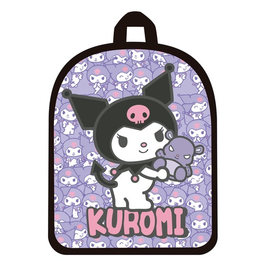 [8436615539055] Mochila Kuromi Hello Kitty 30cm