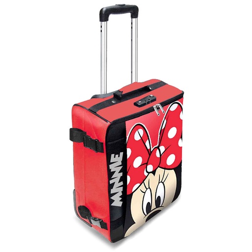 [8445118062496] Maleta trolley Curious Minnie Disney plegable 55cm