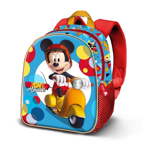 [8445118081800] Mochila 3D Scooter Mickey Disney 31cm