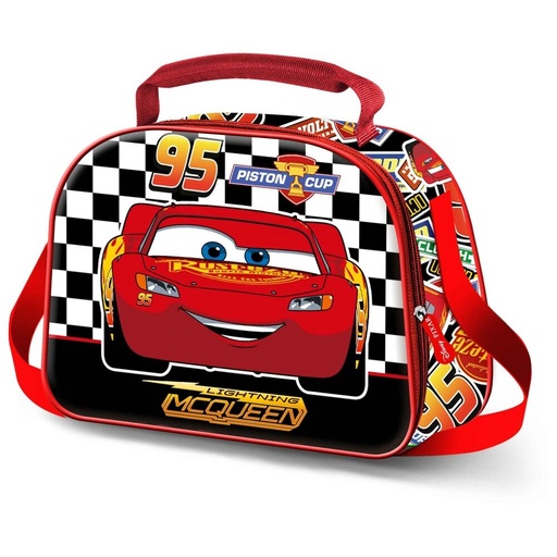 [8445118082012] Bolsa portameriendas 3D Racer Cars 3 Disney Pixar 31cm