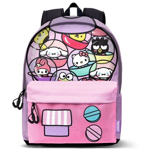 [8445118082883] Mochila Gashapon Hello Kitty 44cm adaptable