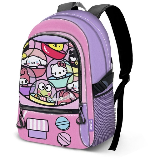 [8445118082913] Mochila Gashapon Hello Kitty 44cm adaptable