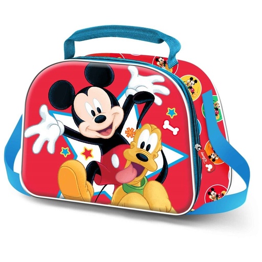 [8445118084481] Bolsa portameriendas 3D Star Mickey Disney