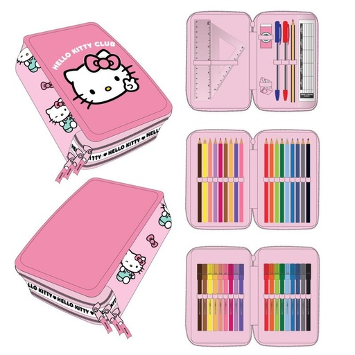 [8445484493474] Plumier Hello Kitty triple