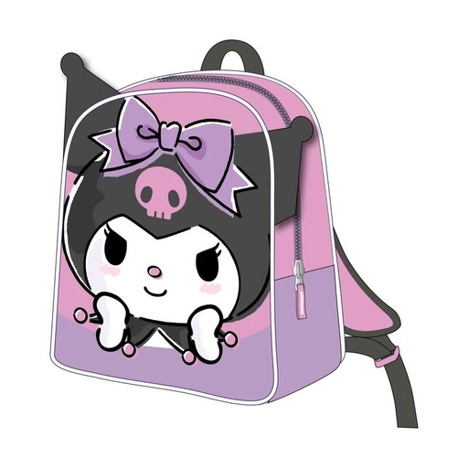 [8445484509557] Mochila 3D Kuromi Hello Kitty 28cm