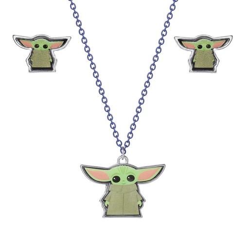[887746768247] Set Colgante + pendientes Baby Yoda Star Wars