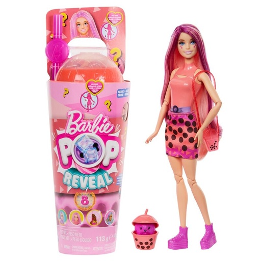 [194735191277] Muñeca Pop Reveal Mochi de Mango Te de burbujas Barbie