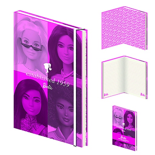 [5056480392819] Cuaderno A5 Premium Barbie