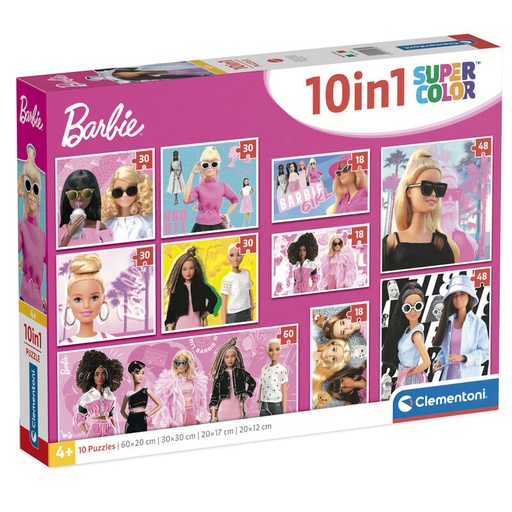 [8005125202829] Puzzle Barbie 18-30-48-60pzs
