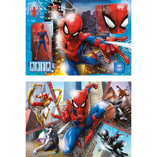 [8005125216086] Puzzle Spiderman Marvel 2x60pzs