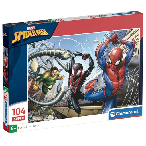 [8005125257782] Puzzle Spiderman Marvel 104pzs