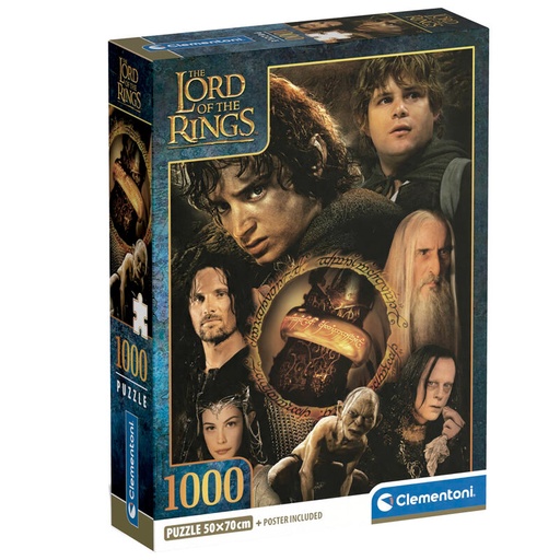 [8005125399079] Puzzle El Señor de los Anillos 1000pcs