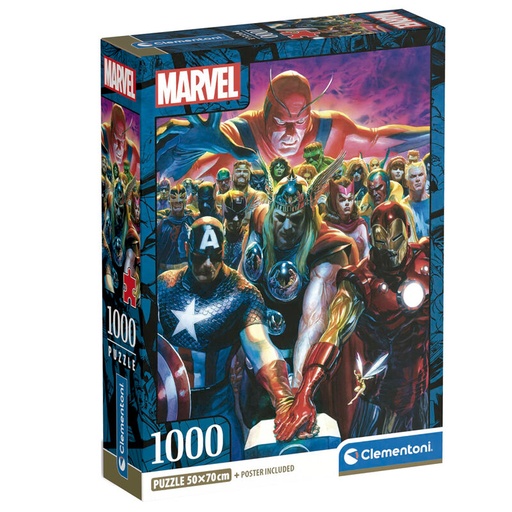 [8005125399154] Puzzle Los Vengadores Avengers Marvel 1000pzs