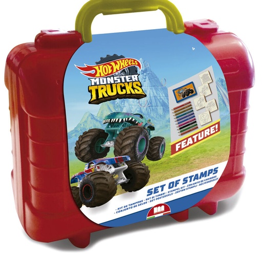 [8009233421431] Maletin papeleria Hot Wheels 19pzs