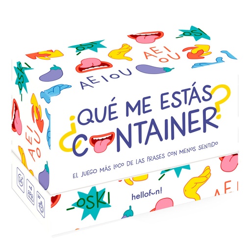 [8435498602573] Juego ¿Que Me Estas Container? español
