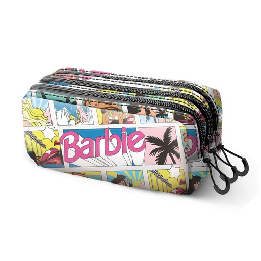 [8445118083651] Portatodo Comic Barbie triple